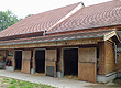 Pferdeboxen außen Reitanlage Klosterhof Pillenreuth